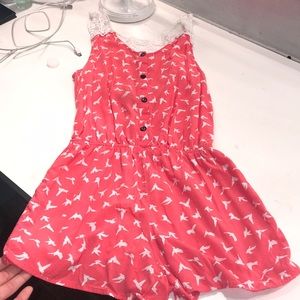 Rue 21 , adult xs , Coral lace romper